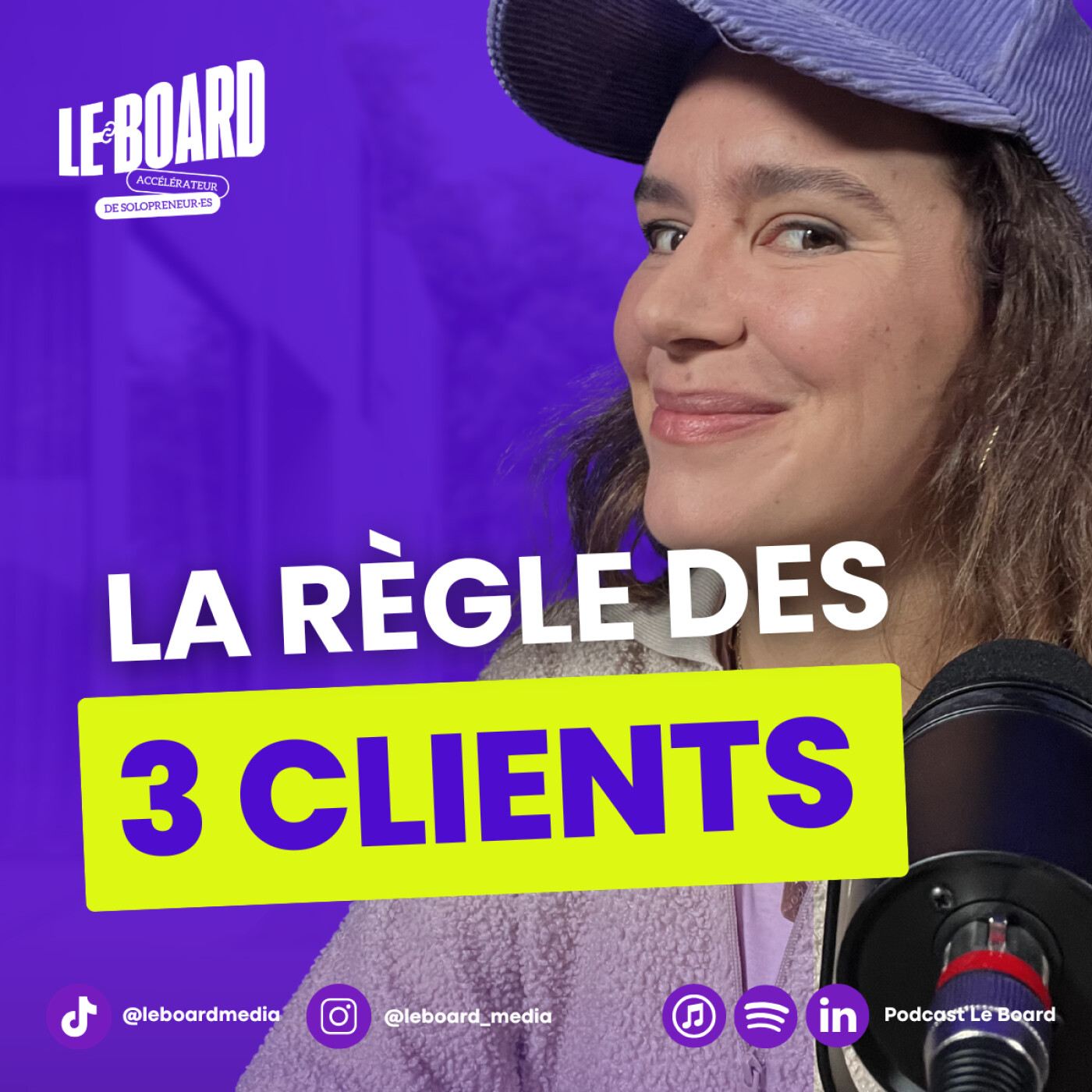 La règle des 3 clients : le secret contre-intuitif pour ne plus être débordé(e) en freelance episode artwork