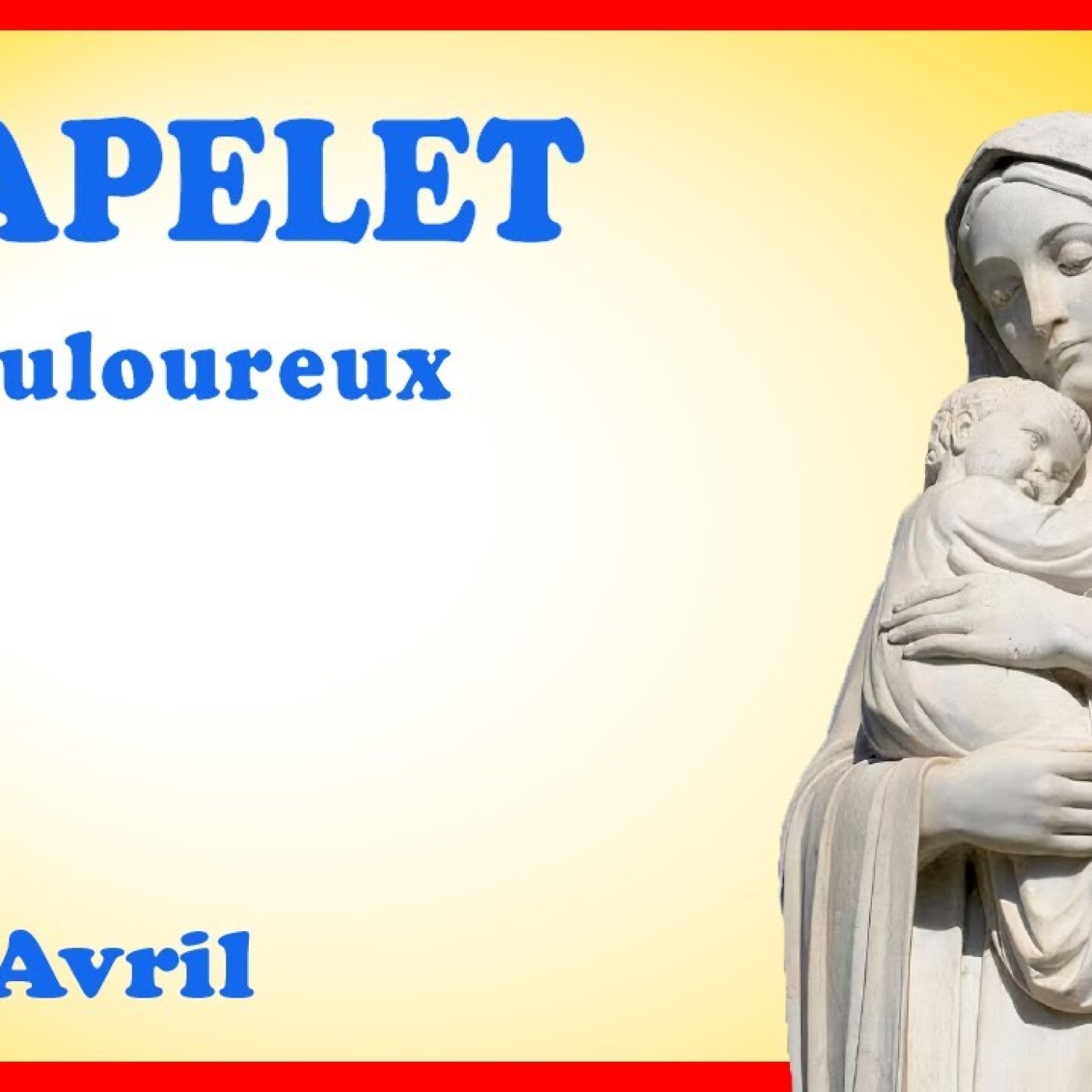 CHAPELET 🙏 Vendredi 19 Avril - Mystères Douloureux