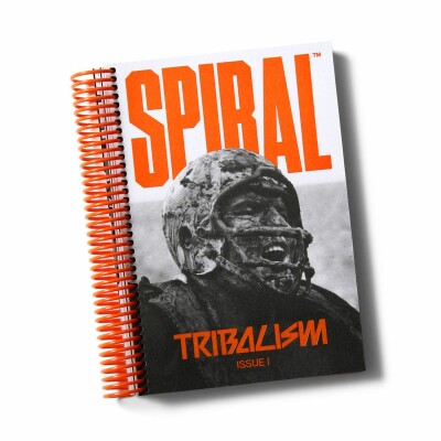 Football reflects on America in Spiral magazine cover