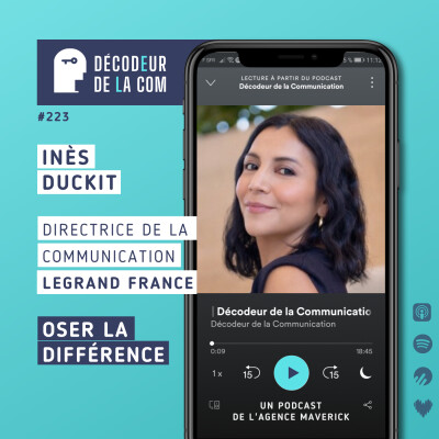 Oser la Différence | Inès Duckit, dircom de Legrand France | Ep 223 cover
