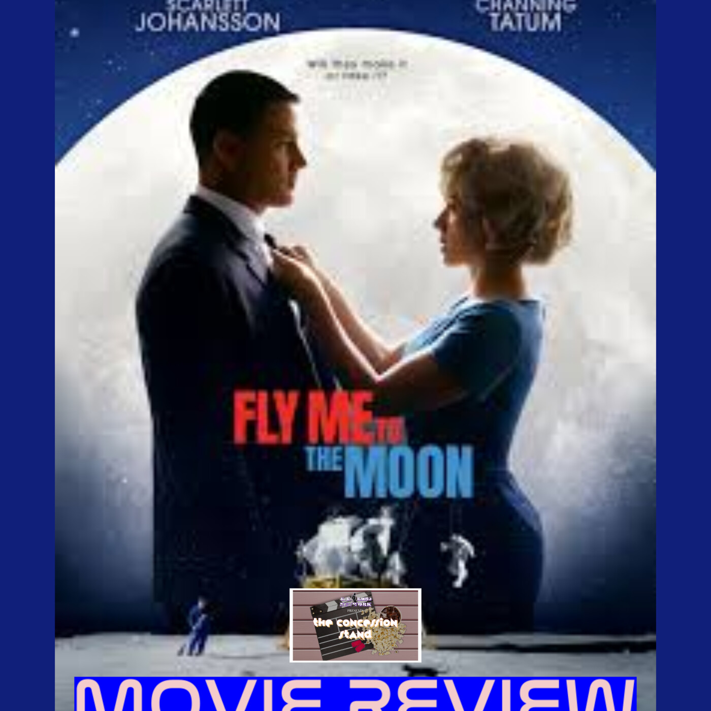 Fly Me to the Moon (2024) Movie Review