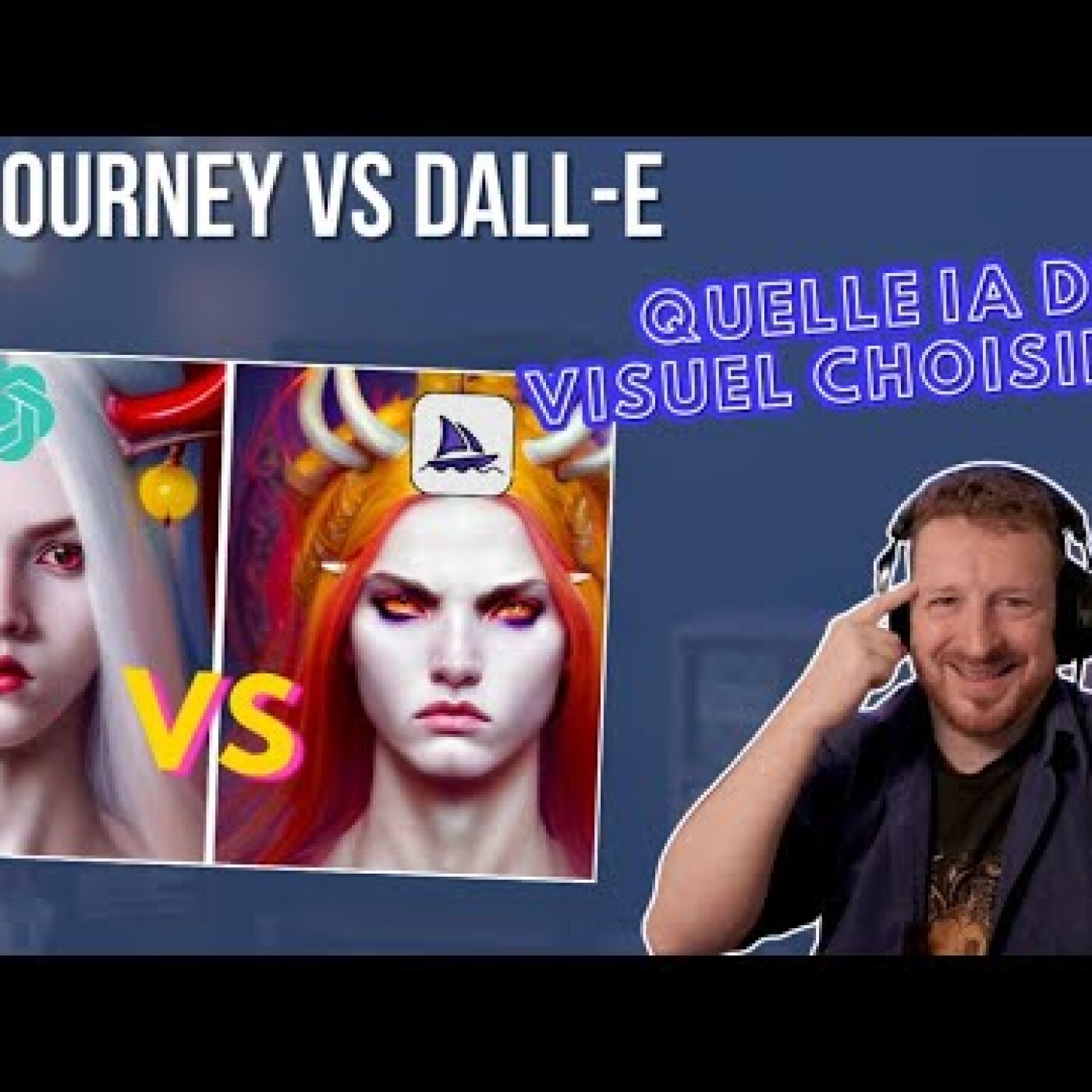 Midjourney vs Dall-e : Quelle IA de visuel choisir ?... episode artwork