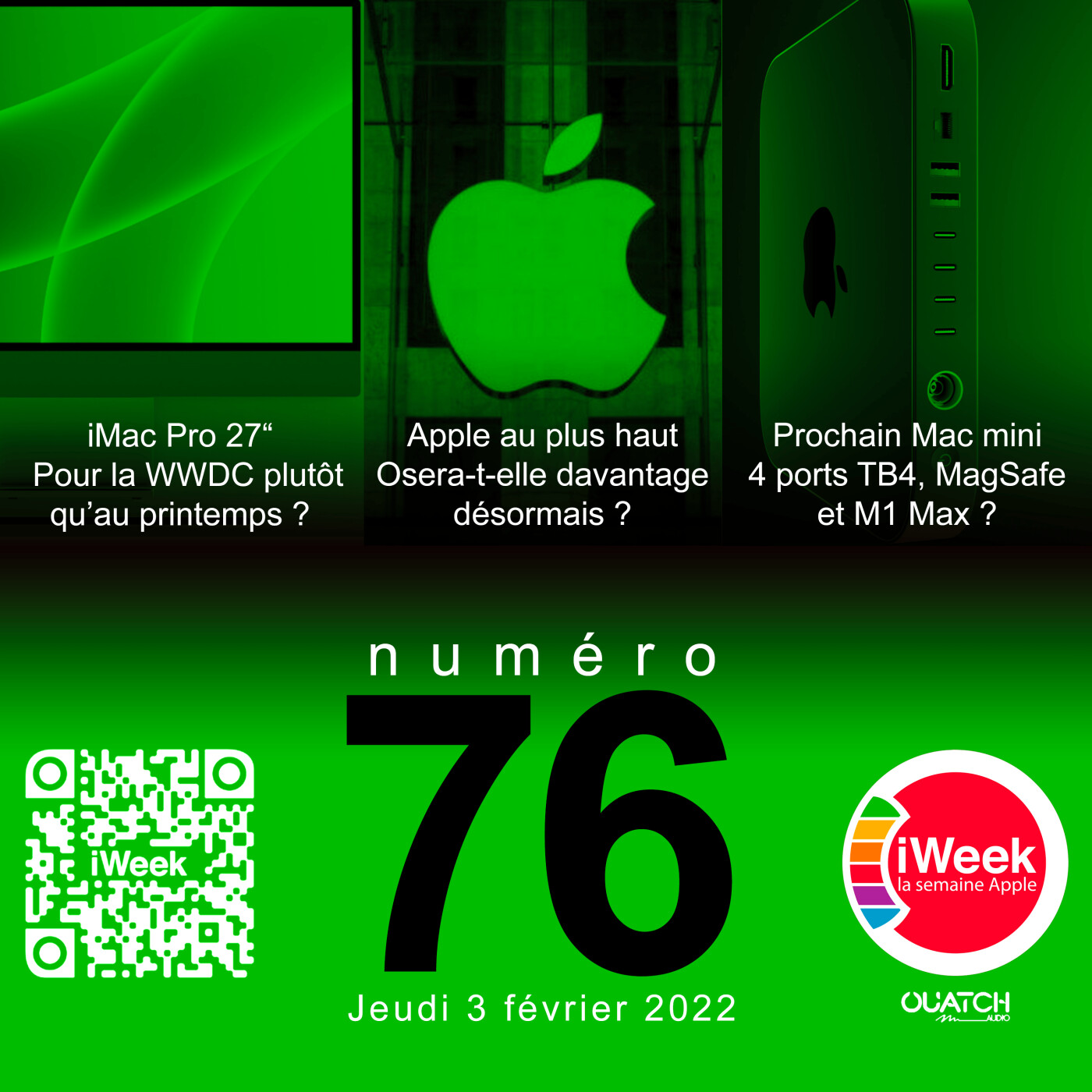 cover of episode Est-ce qu'Apple osera davantage à 3.000 milliards de $ ?