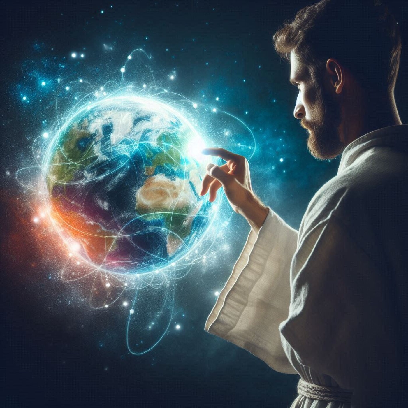 Parler de la lumière, c’est faire une œuvre de lumière  - Archange Raphaël Psaume 96