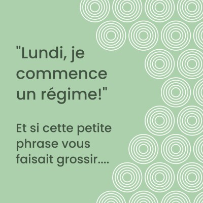 9. Lundi je commence un régime.... cover