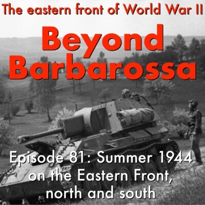 Summer 1944 on the Eastern Front, north and south cover