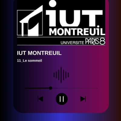 IUT:11_Le sommeil cover