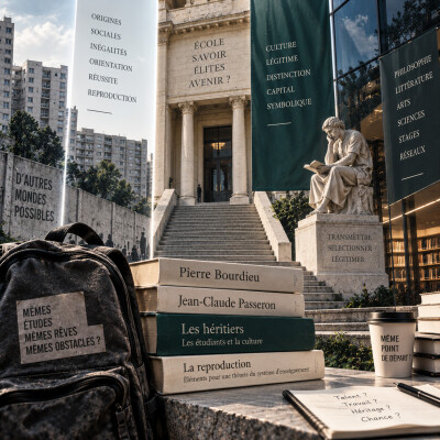 Une année en prépa LES ÉTUDIANTS ET LA CULTURE : BOURDIEU ET PASSERON cover
