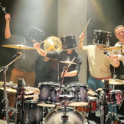 Les frères Colle nous présentent leur spectacle Drum Brothers cover