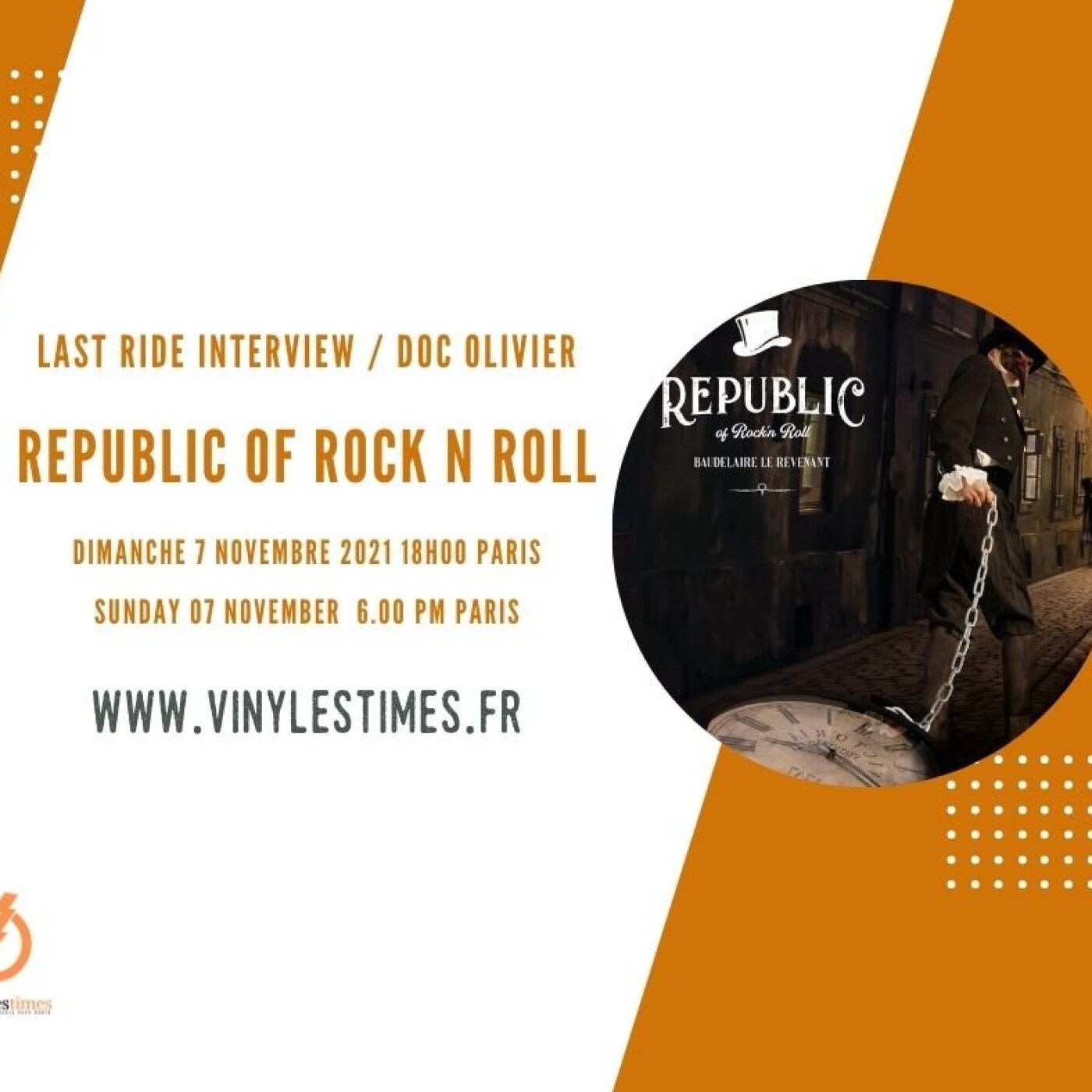Last Ride Interview - Republic Of Rock N Roll - 07 11 2021 episode artwork