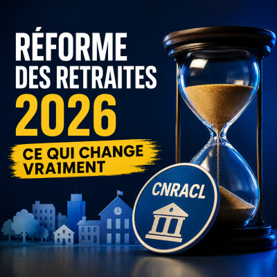 Réforme des retraites : ce qui change vraiment pour les agents territoriaux au 1er septembre 2026 cover