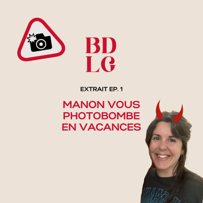 EXTRAIT - Manon vous photobombe en vacances cover