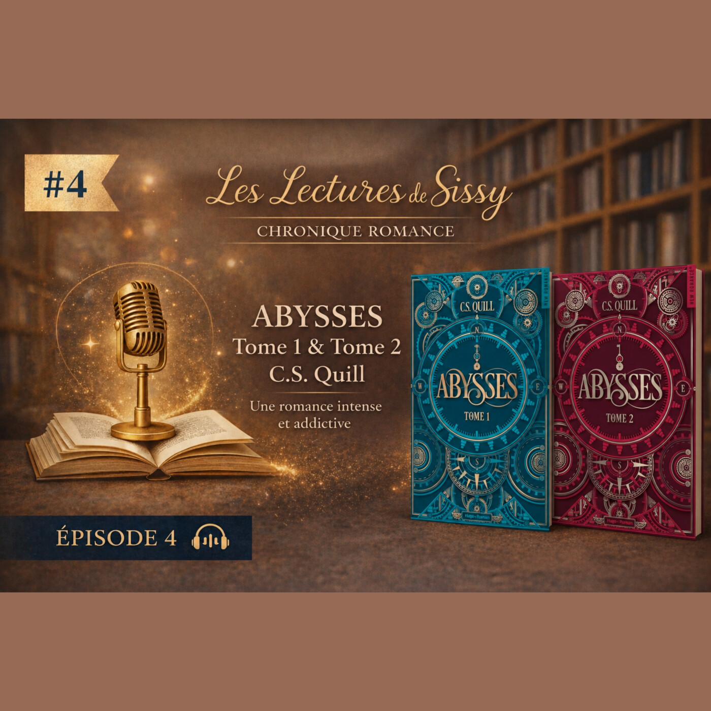 Abysses Tomes 1 et 2 de C.S. Quill - Chronique Romance episode artwork