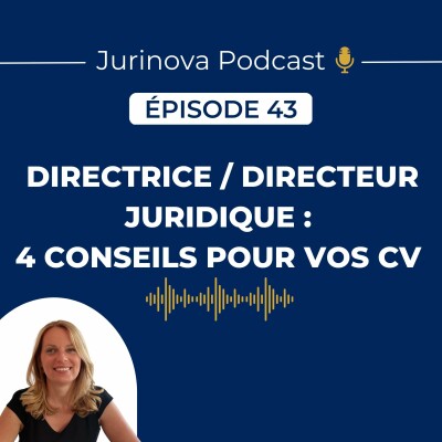 43. CV de directrice et directeur juridique : 4 conseils cover
