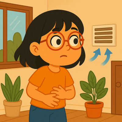 Comment peut-on respirer dans une maison alors que tout est fermé ? cover