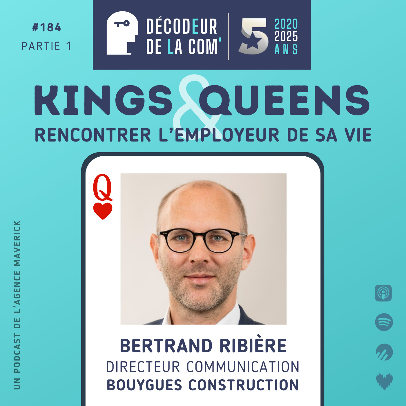 Rencontrer l'Employeur de sa Vie | Bertrand Ribière, dircom de Bouygues Construction | Ep 184, Part 1, Kings & Queens