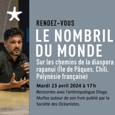 Les rendez vous du salon de lecture - Le Nombril du monde- Sur les chemins de la diaspora rapanui cover