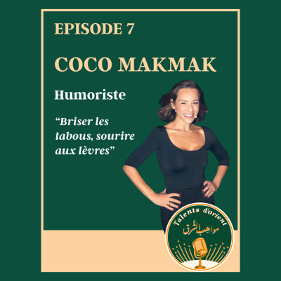 Coco Makmak, humoriste - Briser les tabous, sourire aux lèvres cover
