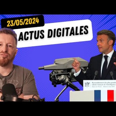 TikTok archivé INA, IA criminelle, Macron et IA, robots-chiens armés ! cover