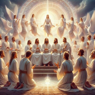 Prenez soin de votre maître,  il vous unit dans le bien - Archange Raphaël Psaume 80 cover