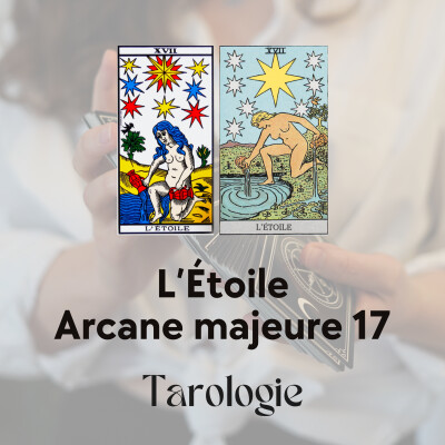 Tarot - Arcane majeure : L'Étoile, l'espoir retrouvé après la tempête cover