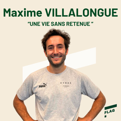#12 Maxime VILLALONGUE "Une vie sans retenue" cover