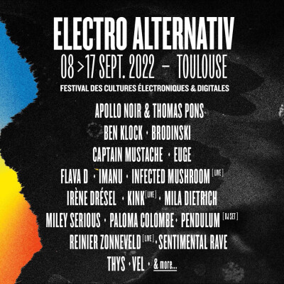 ELECTRO ALTERNATIV sont mes invités - 27.08.22 cover