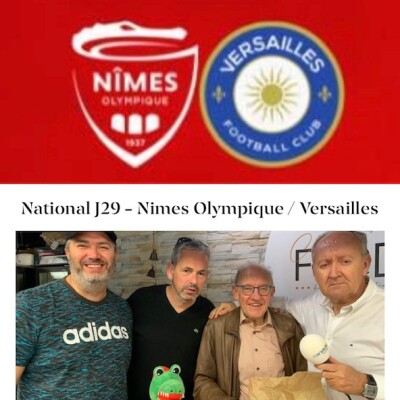 Episode 210-SagaCrocos - Nîmes Olympique / Versailles. cover