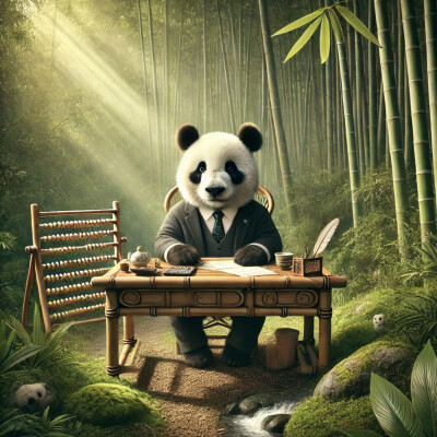 Rêve d'un panda devenu banquier cover