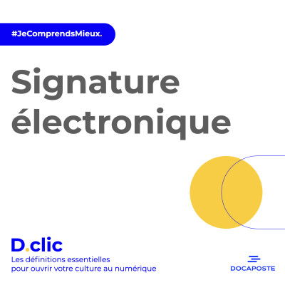 [D.clic] La signature électronique cover