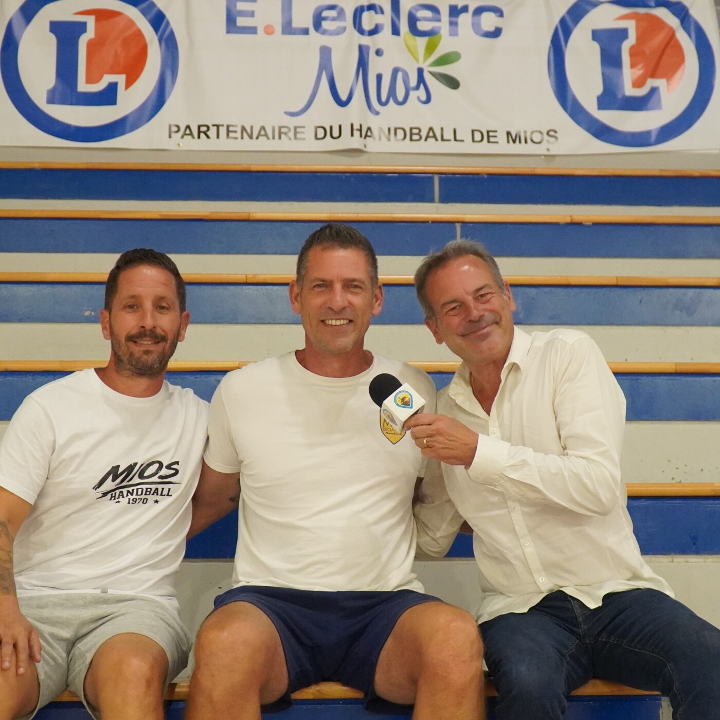 Le manager de l'US Mios Hand Ball David Griggio nous présente les effectifs. JC Borg le coach des féminines de N1 le match ce samedi face à episode artwork