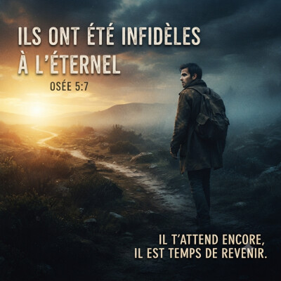 ILS ONT ÉTÉ INFIDÈLES À L'ÉTERNEL ..... OSÉE 5:7 cover