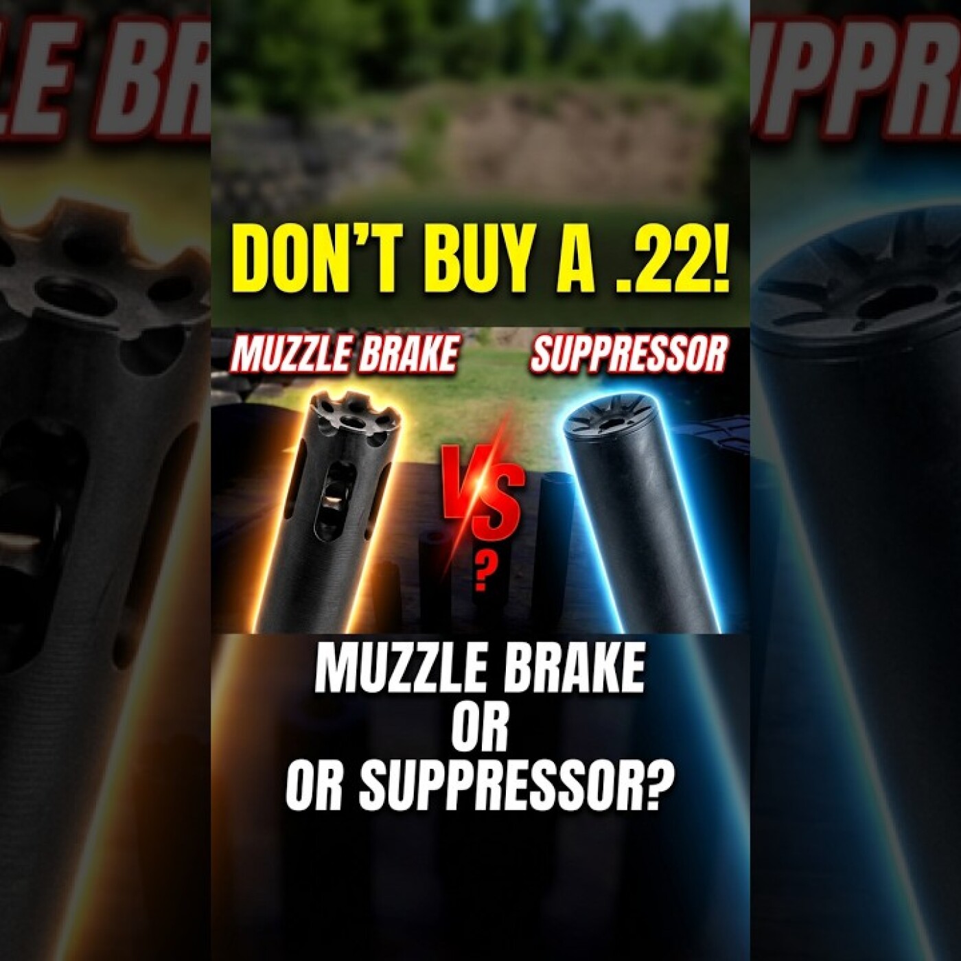 Don't buy a .22 suppressor until you see this #suppressor #gear #shorts episode artwork