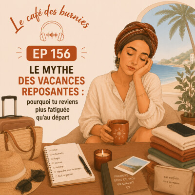 EP 156 LE MYTHE DES VACANCES REPOSANTES : pourquoi tu reviens plus fatiguée qu'au départ cover