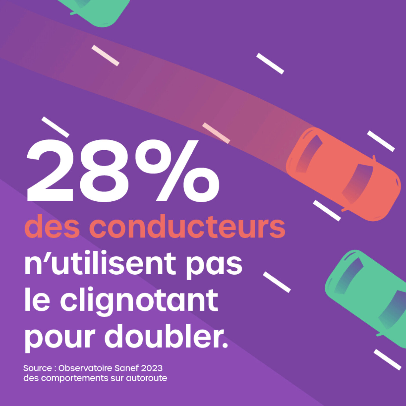 Le clignotant, ce n'est pas une option !