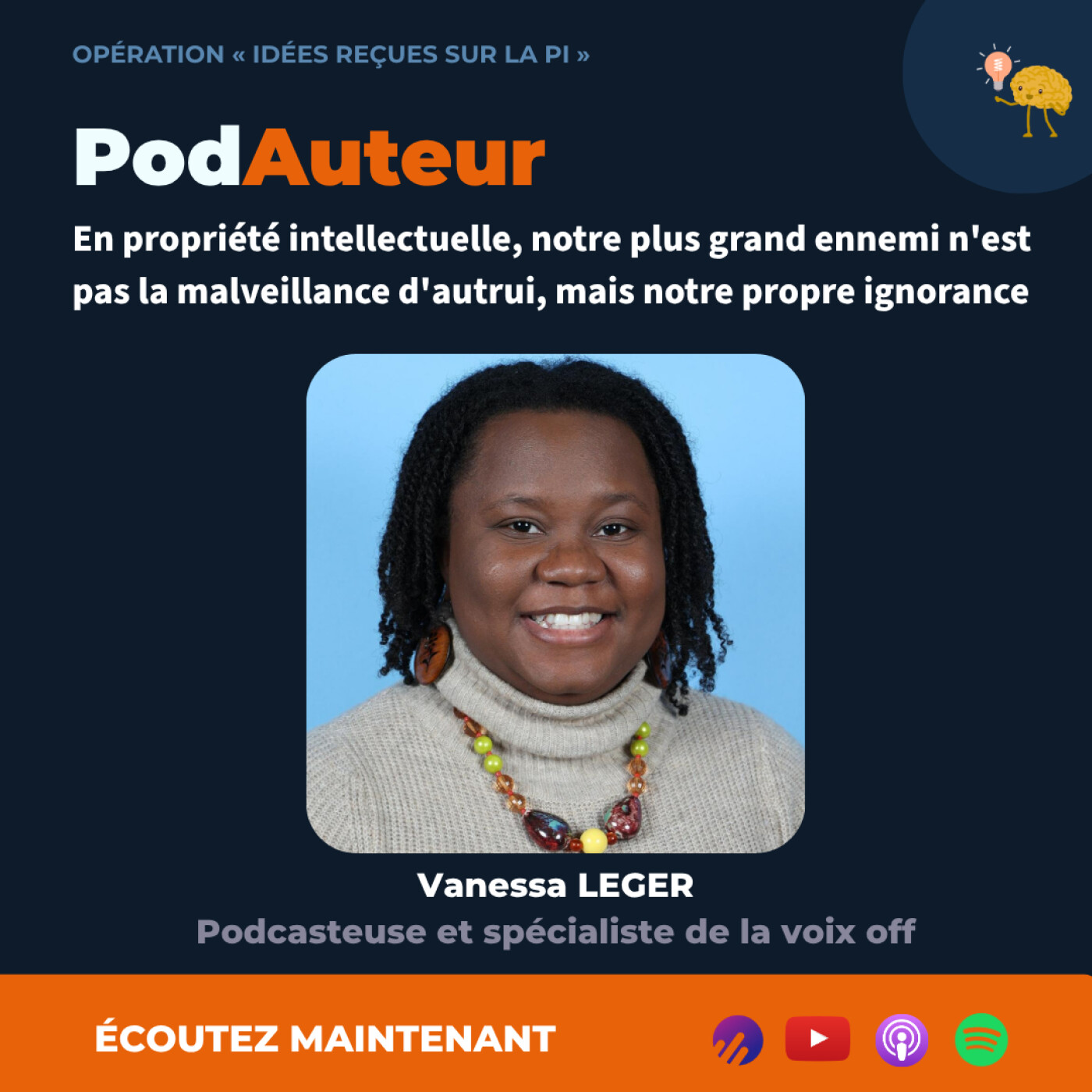 Idée reçue sur la Propriété Intellectuelle avec Vanessa Léger