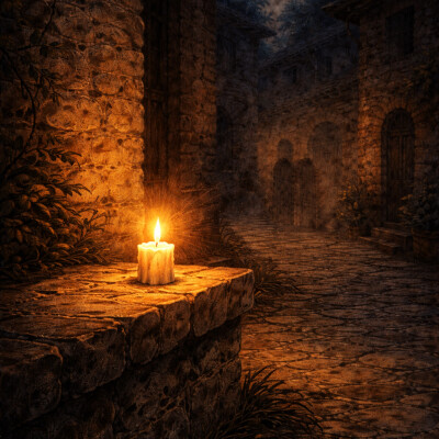 La flamme qui veille cover