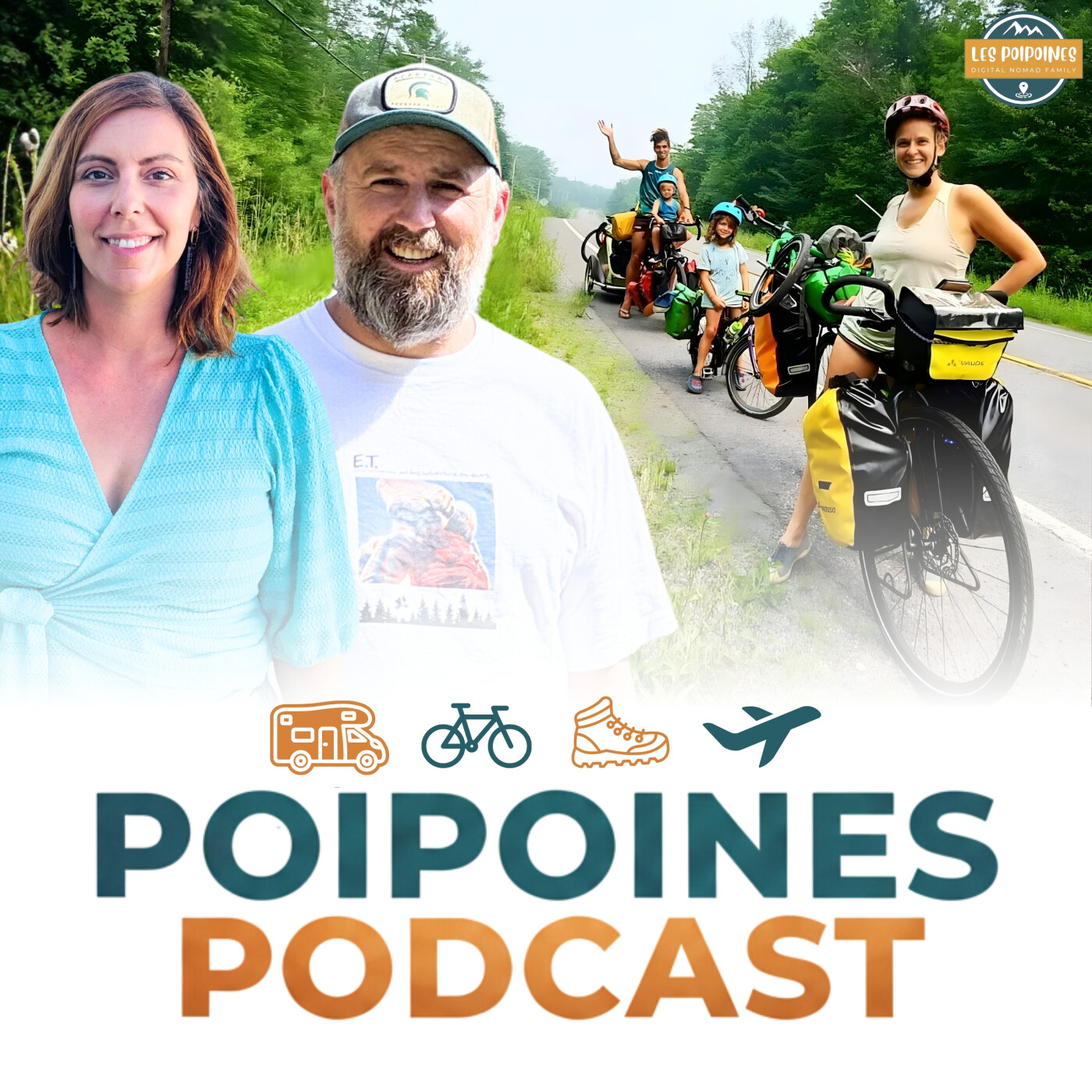 Voyager en famille à vélo à travers le monde : de la Nouvelle-Zélande au Panama en passant par les Balkans (avec Les 12 Gambettes) episode artwork