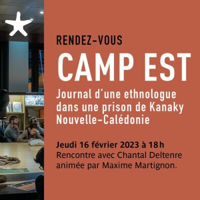 Les rendez-vous du salon de lecture - "Camp Est, journal d'une ethnologue dans une prison" avec Chantal Deltenre cover
