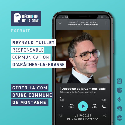 Gérer la Communication d'une commune de Montagne | Reynald Tuillet, responsable Com d'Arâche-la-Frasse | Extrait cover