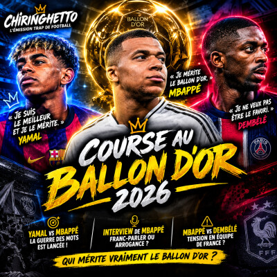 Chiringhett: La course folle au Ballon d'Or cover