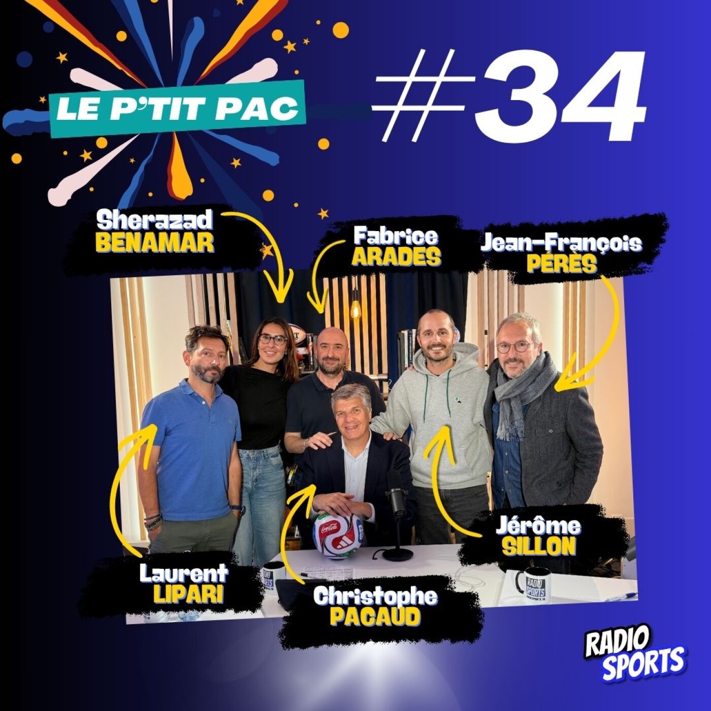 Le P’tit PaC #34 | Journalisme sportif, tennis et parcours de vie avec Jean-François Pérès, Jérôme Sillon, Shérazad Benamar et Laurent Lipar episode artwork