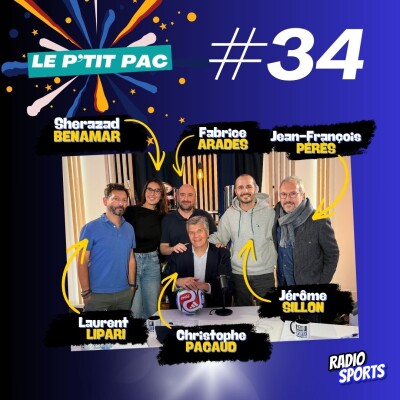 Le P’tit PaC #34 | Journalisme sportif, tennis et parcours de vie avec Jean-François Pérès, Jérôme Sillon, Shérazad Benamar et Laurent Lipar cover