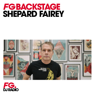 HAPPY HOUR FG AVEC ANTOINE BADUEL. L'INTERVIEW : SHEPARD FAIREY cover