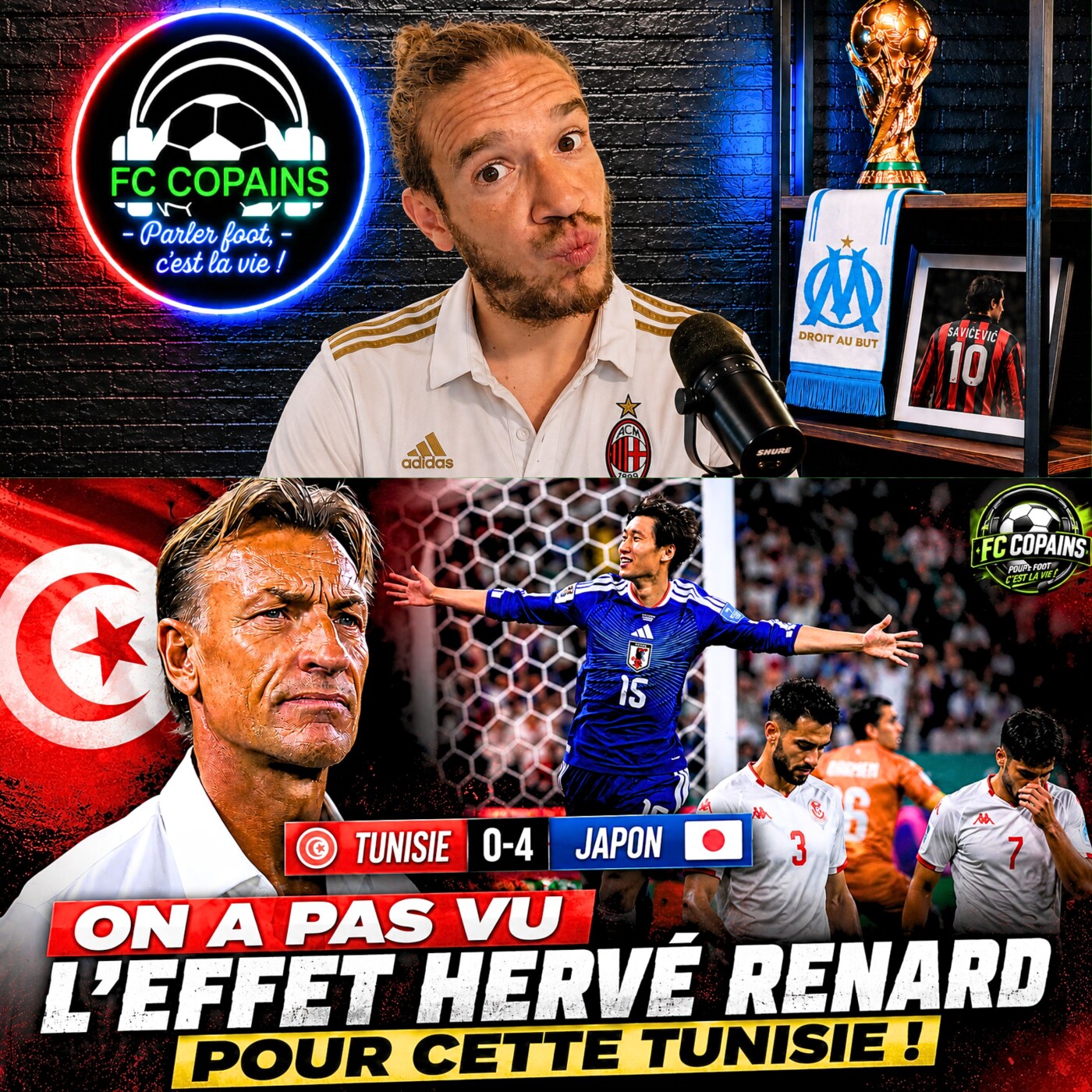 Débat Coupe du Monde 2026 - On a pas vu l'effet Hervé Renard sur la Tunisie