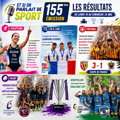 Et si on parlait de sport - Émission - N°155 Résultats cover
