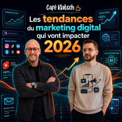 Les tendances  du marketing digital  qui vont impacter 2026 cover