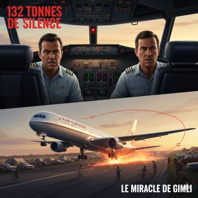 EP 04 : Aviation – Le Miracle du Planeur de Gimli (132 Tonnes de Silence) cover