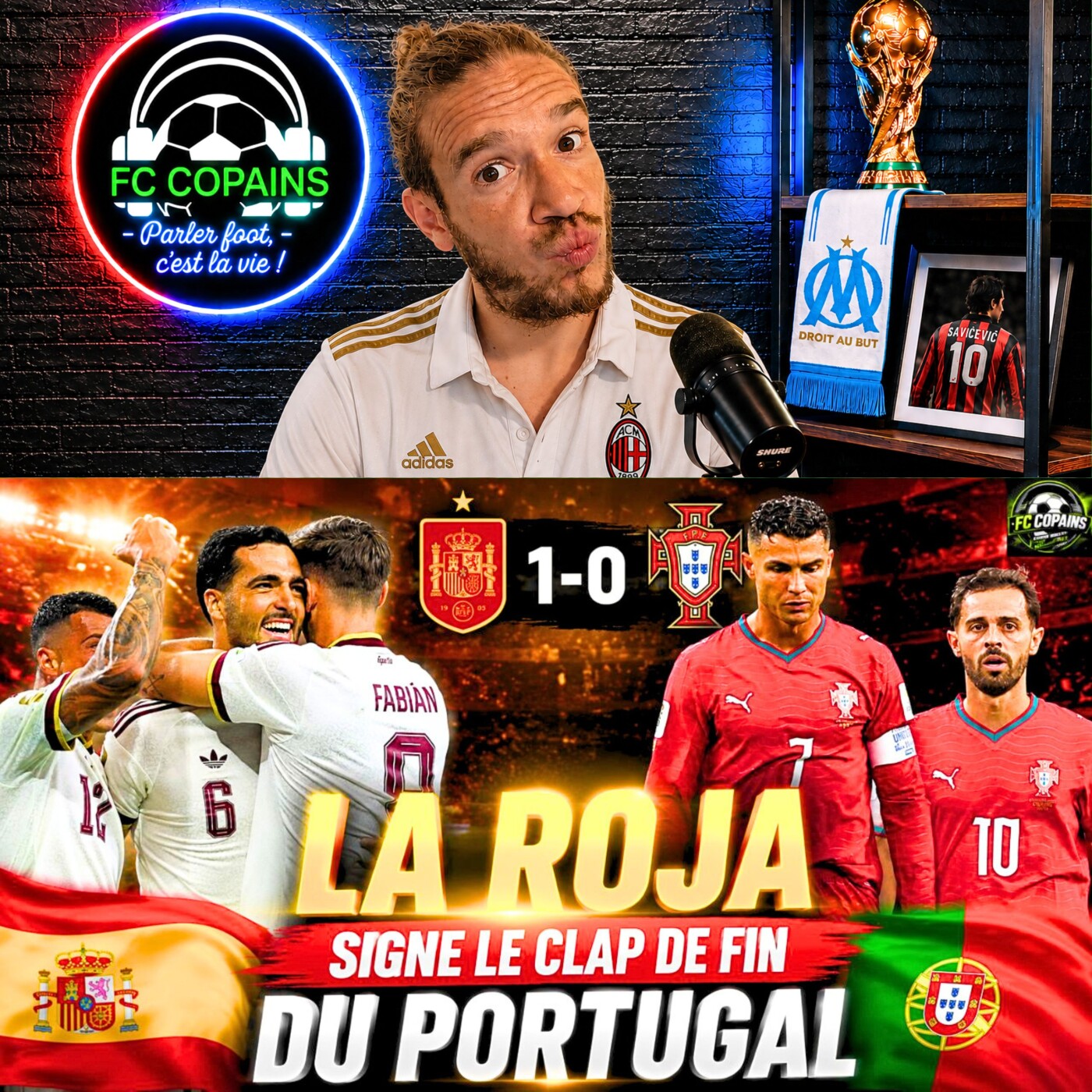 Débat Coupe du Monde 2026 - Espagne vs Portugal le debrief - La Roja signe le clap de fin du Portugal episode artwork