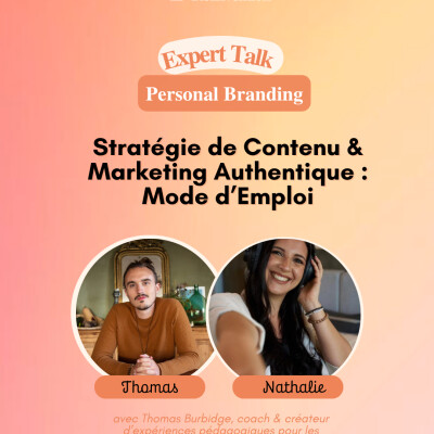 Stratégie de contenu & marketing authentique : mode d'emploi avec Thomas Burbidge cover